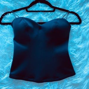 Guess bustier silk top